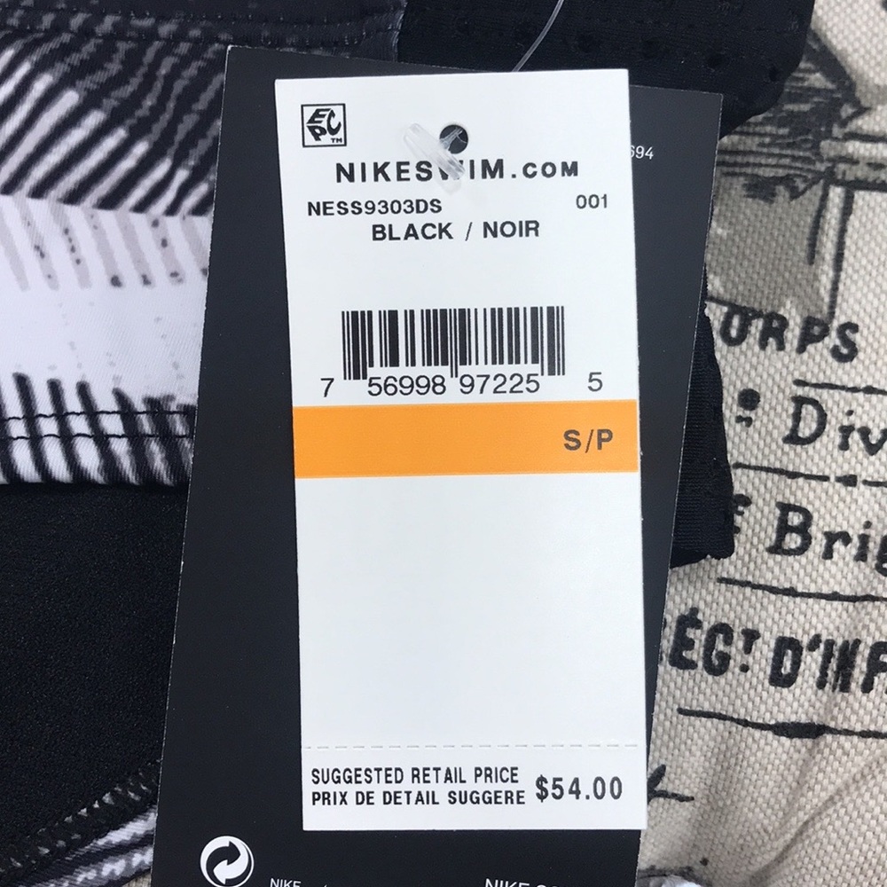 Nike Line Up Printed Hipster Bikini Bottoms - Picture 7 of 8